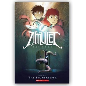 Amulet #1 first book  The Stonekeeper by Kazu Kibuishi graphic novel Fan…
